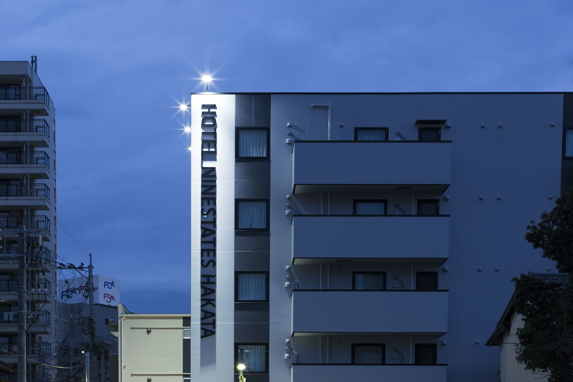 Hotel Ninestates Hakata Fukuoka  Dış mekan fotoğraf